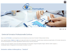 Tablet Screenshot of cdformation.com